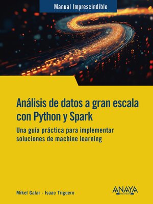 cover image of Análisis de datos a gran escala con Python y Spark